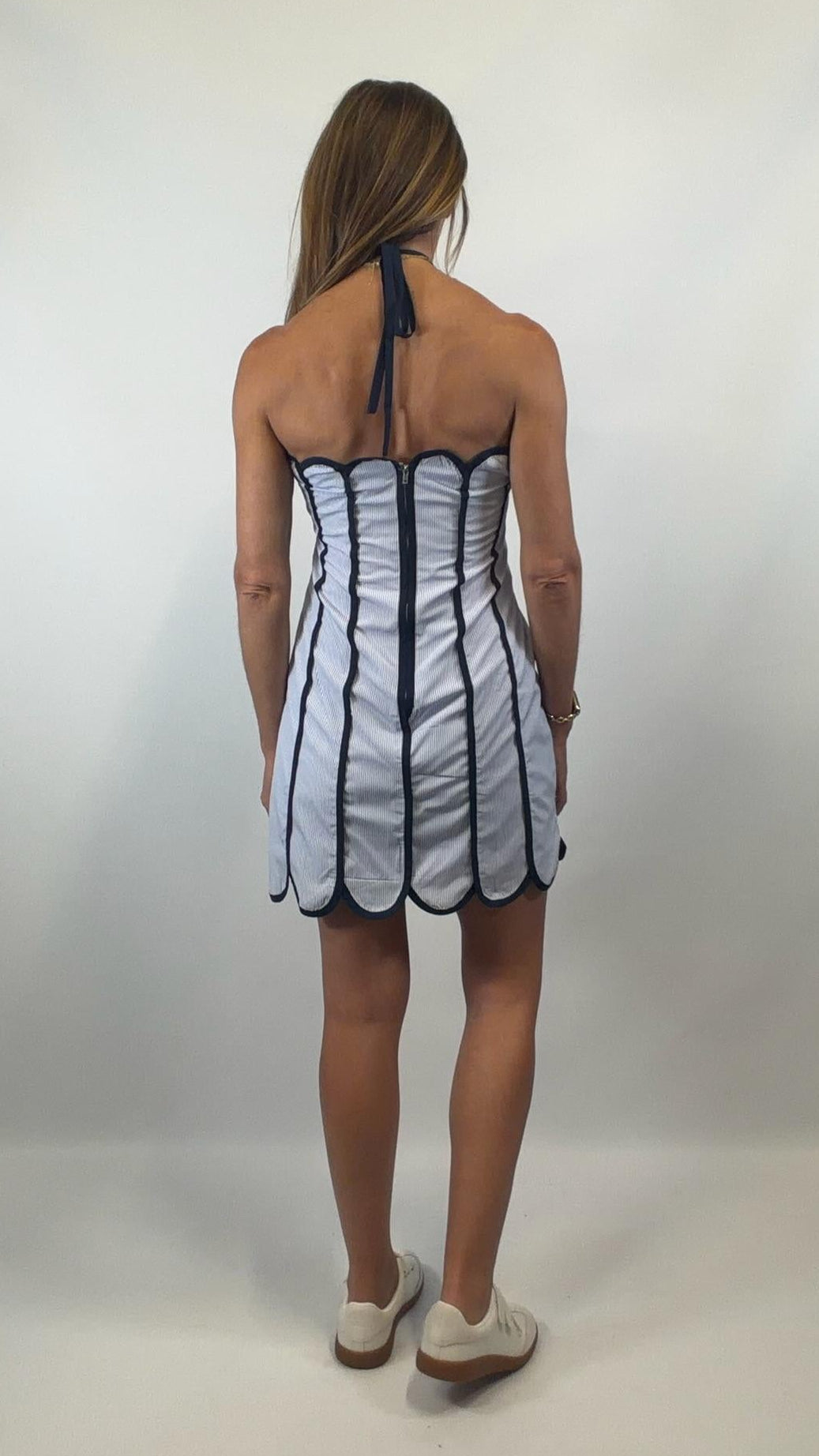 Halter Neck Mini Dress
