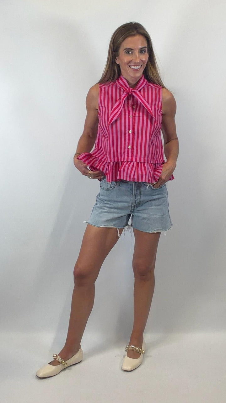 Nova High Rise Cut Off Short Luna