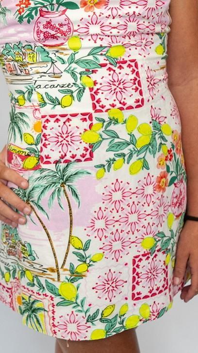 Breezy Tropical Mini Dress