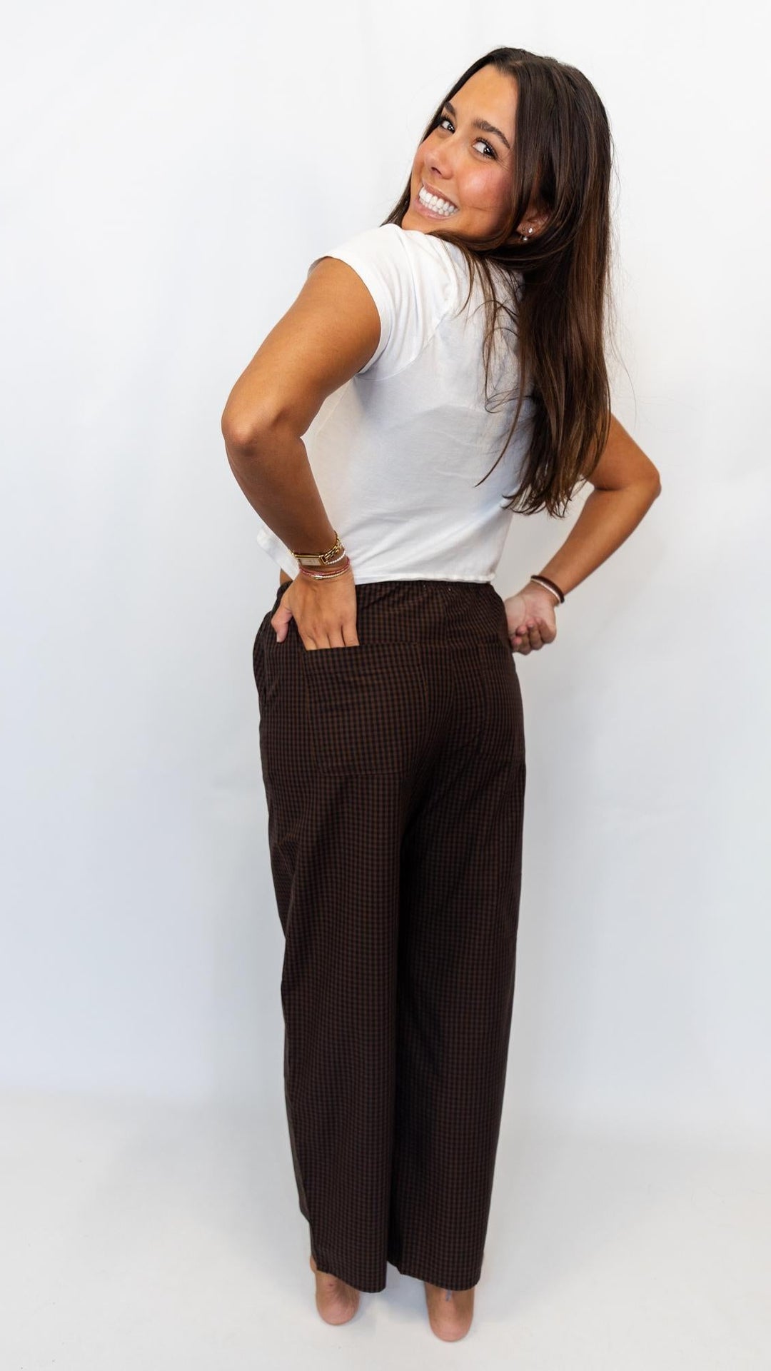 Theo Drawstring Pant Hot Toddy