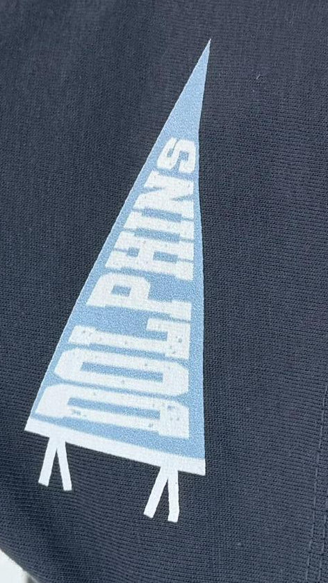 TRR Dolphins Pennant Boxy Tee