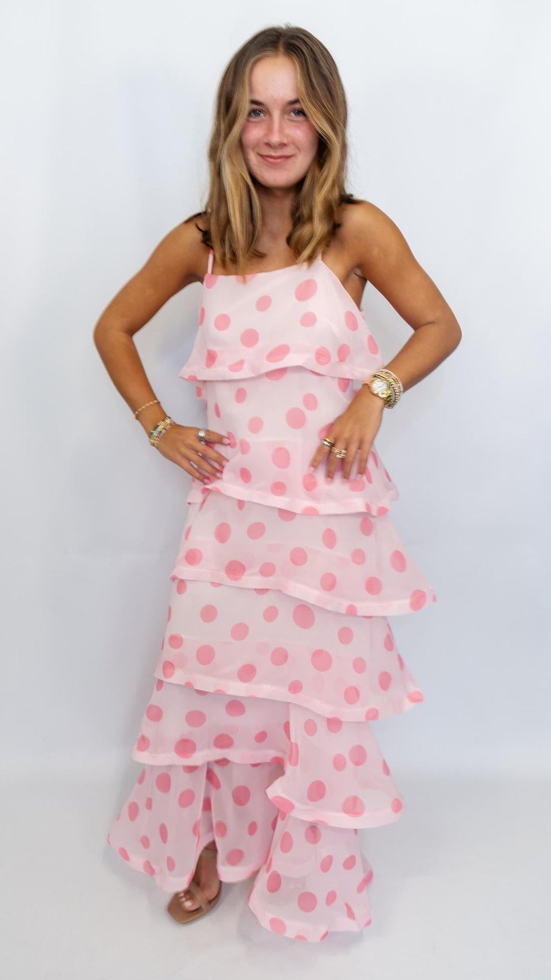 Pink Cake Layer Dress - view 12