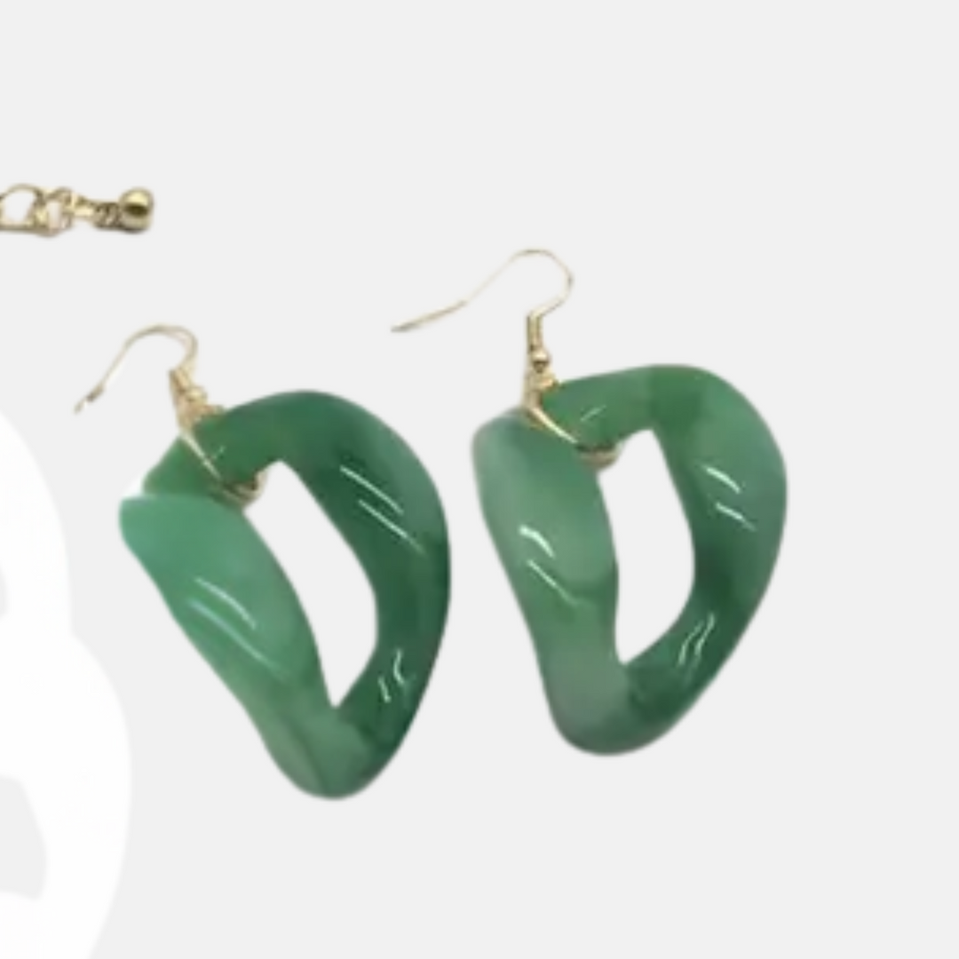 Acrylic Chain Earrings