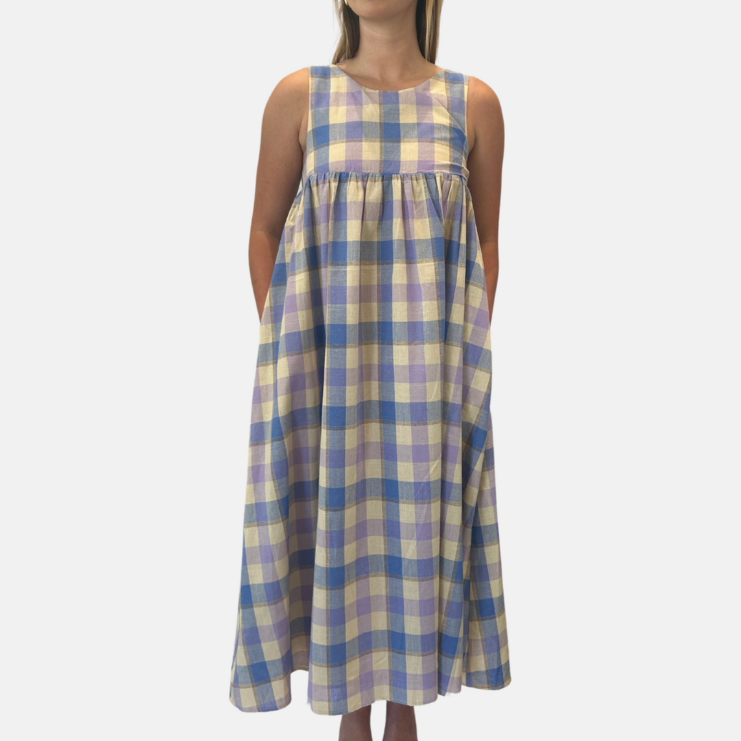 Plaid Babydoll Dress