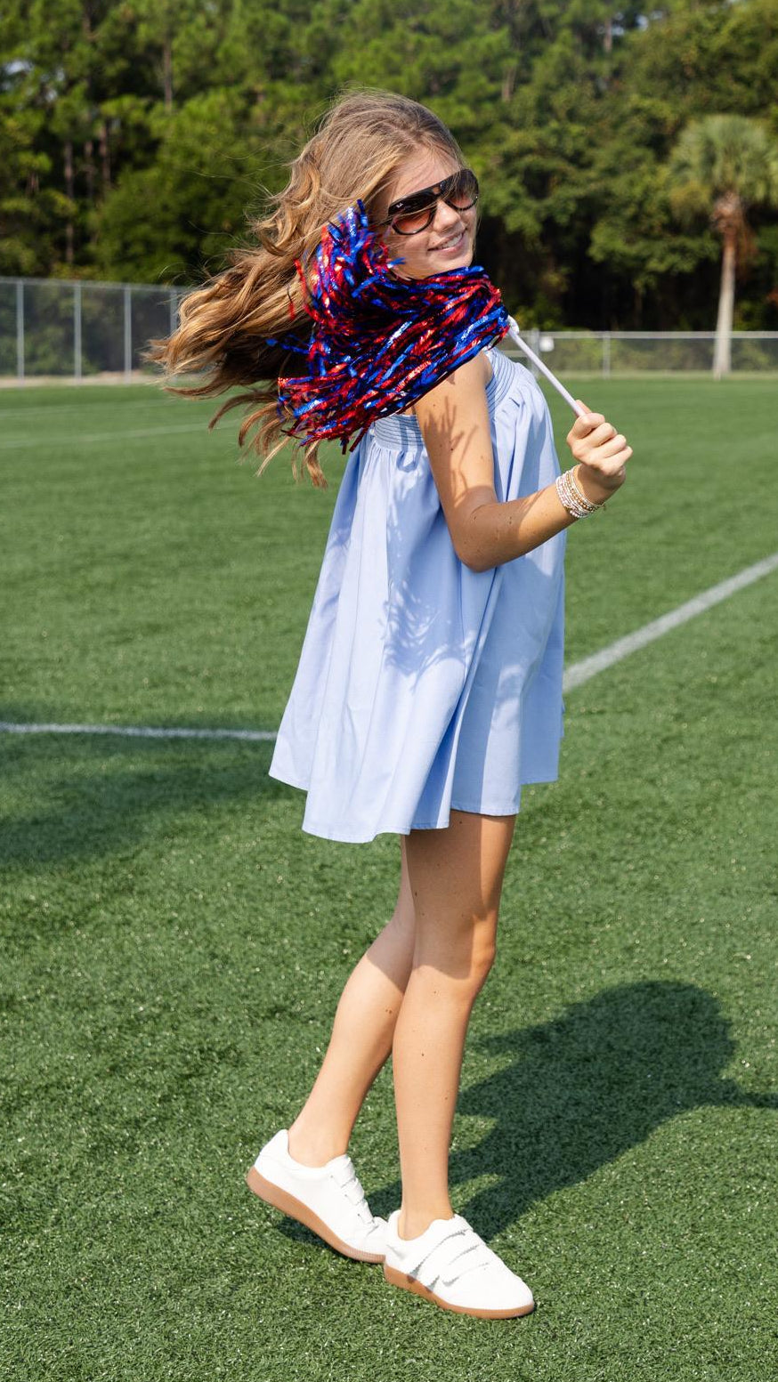 Cord Strap Mini Dress