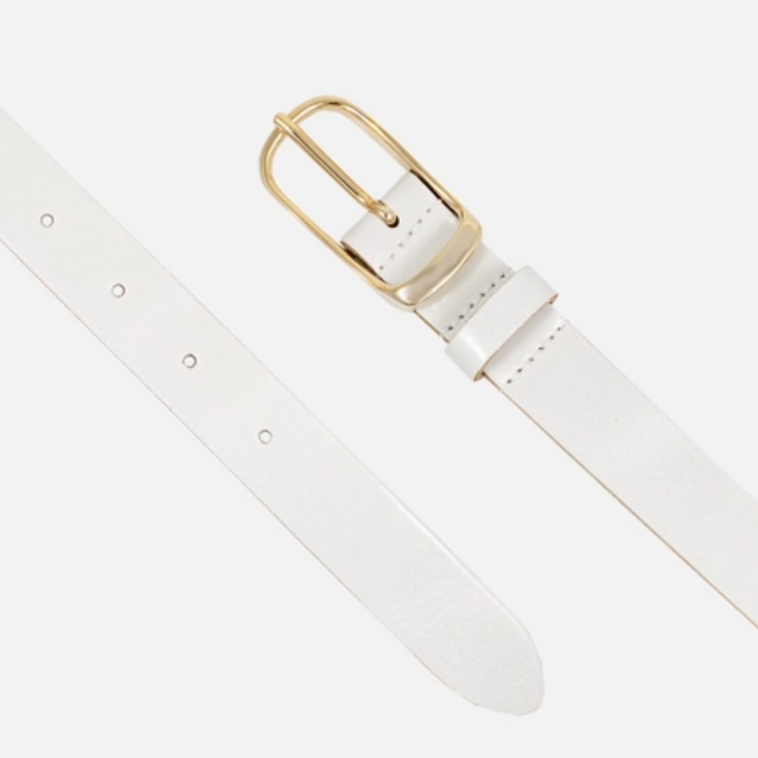 Lasse Skinny Leather Belt