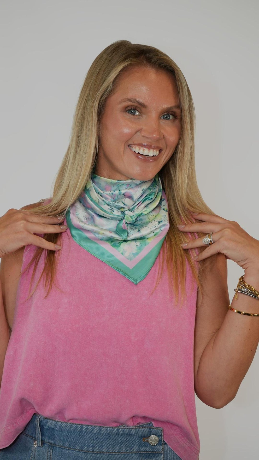 Button Back Taffy Top