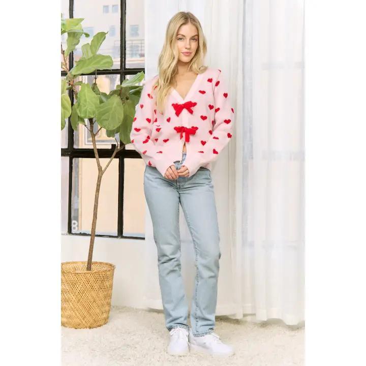 Hearts & Bows Sweater