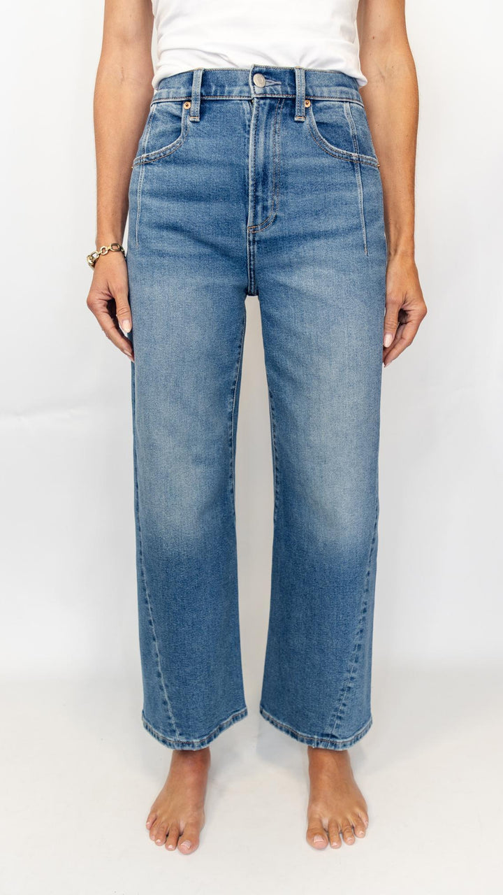 Kyra High Rise Bowed Ankle Soho