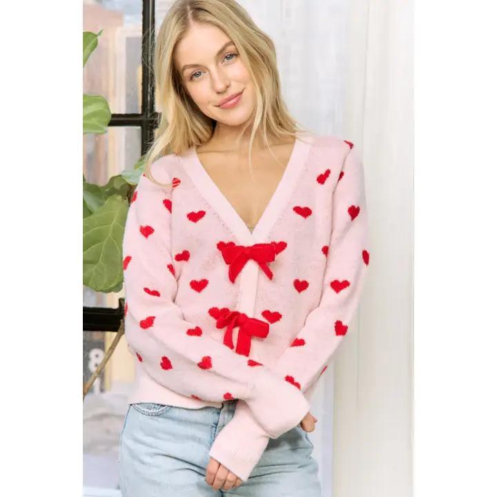 Hearts & Bows Sweater