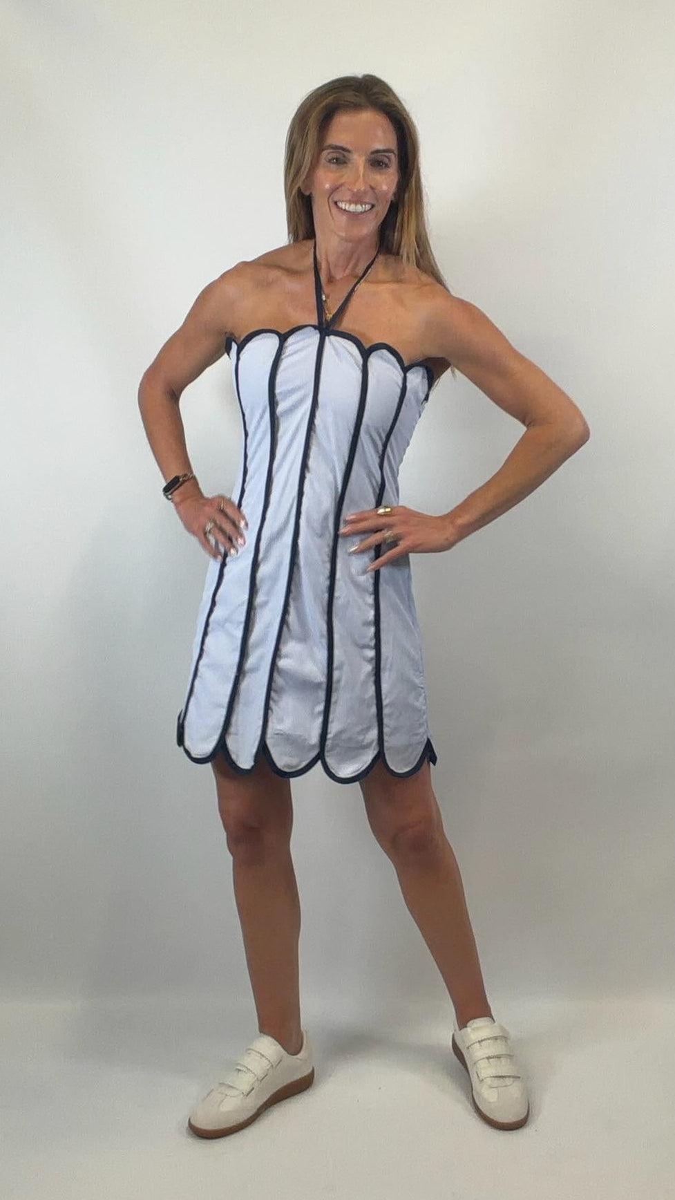 Halter Neck Mini Dress
