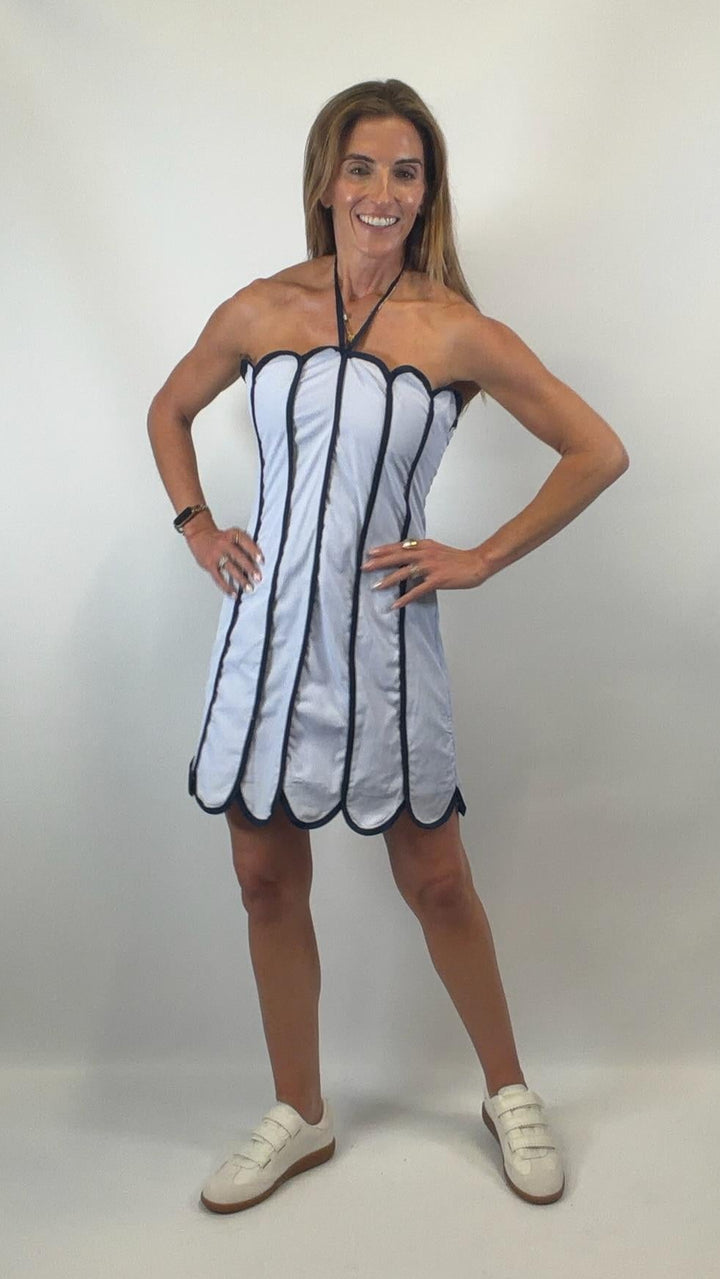 Halter Neck Mini Dress