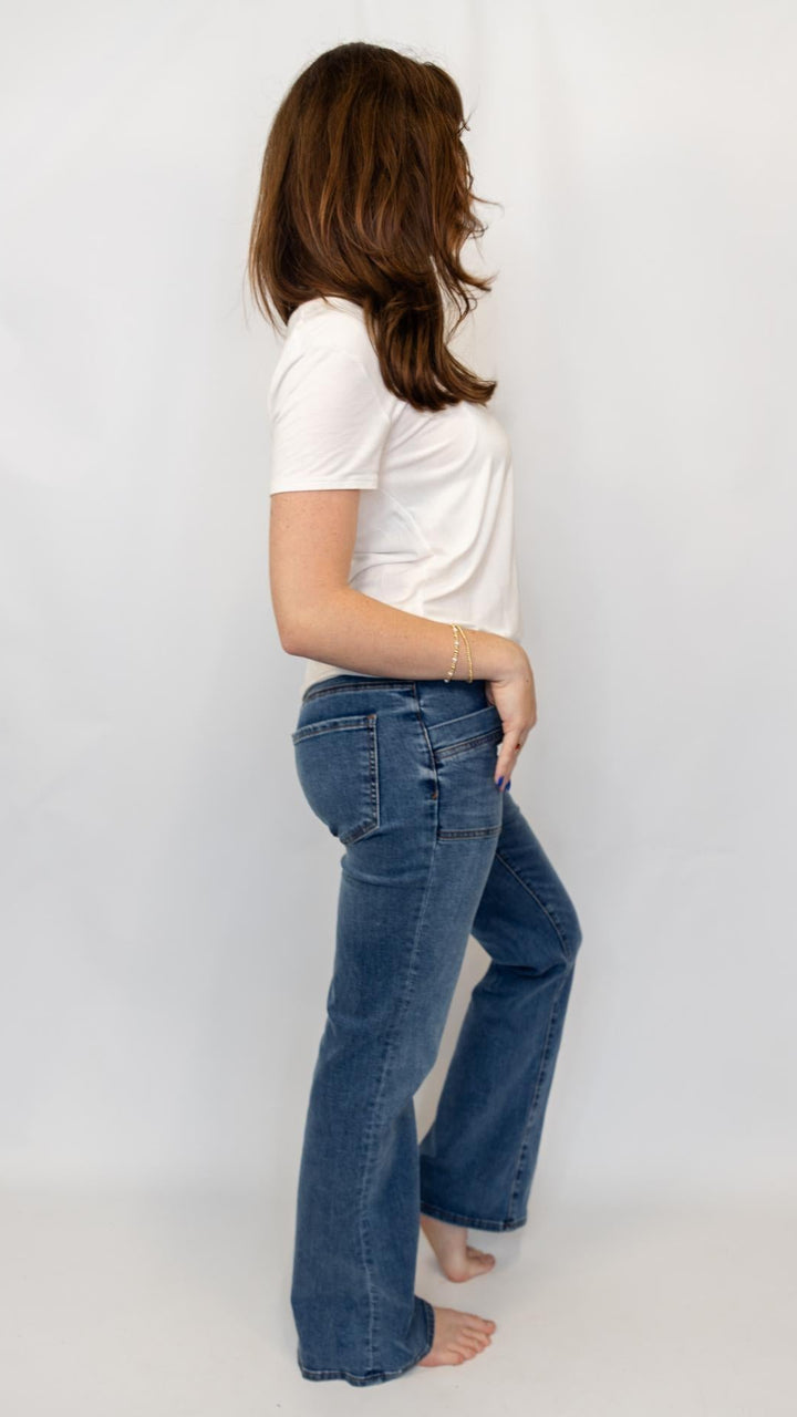 Stella High Rise Flare Wish Wash