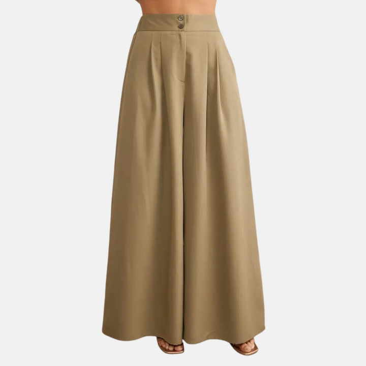 Olive Wide Leg Pants