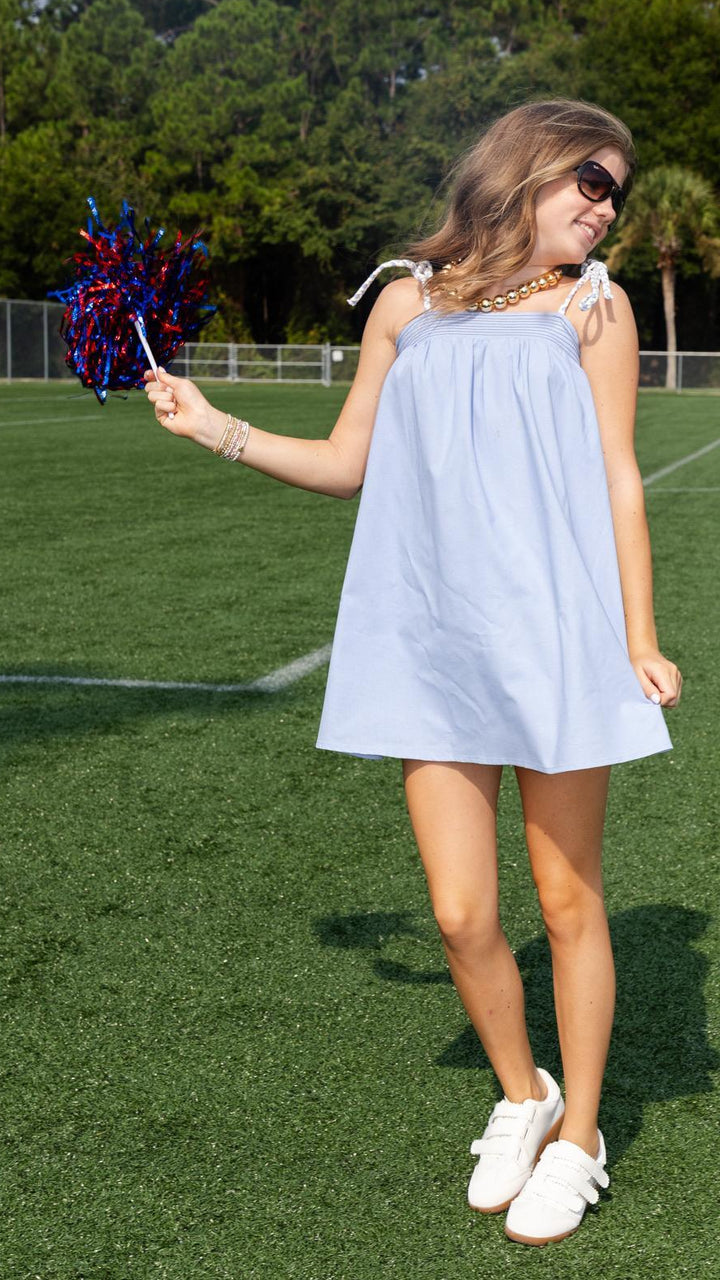 Cord Strap Mini Dress