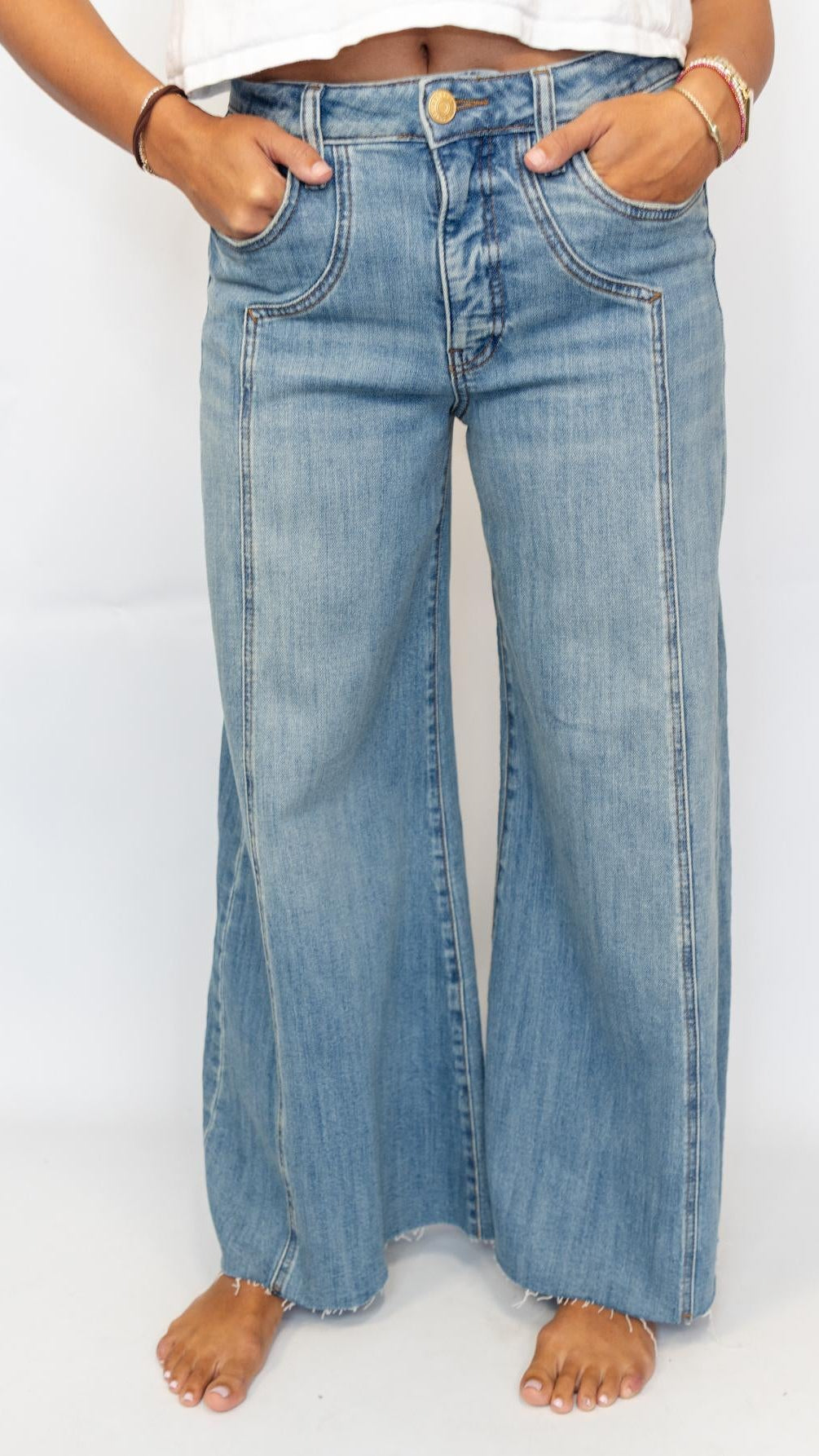 Blake Super Wide Leg Jeans