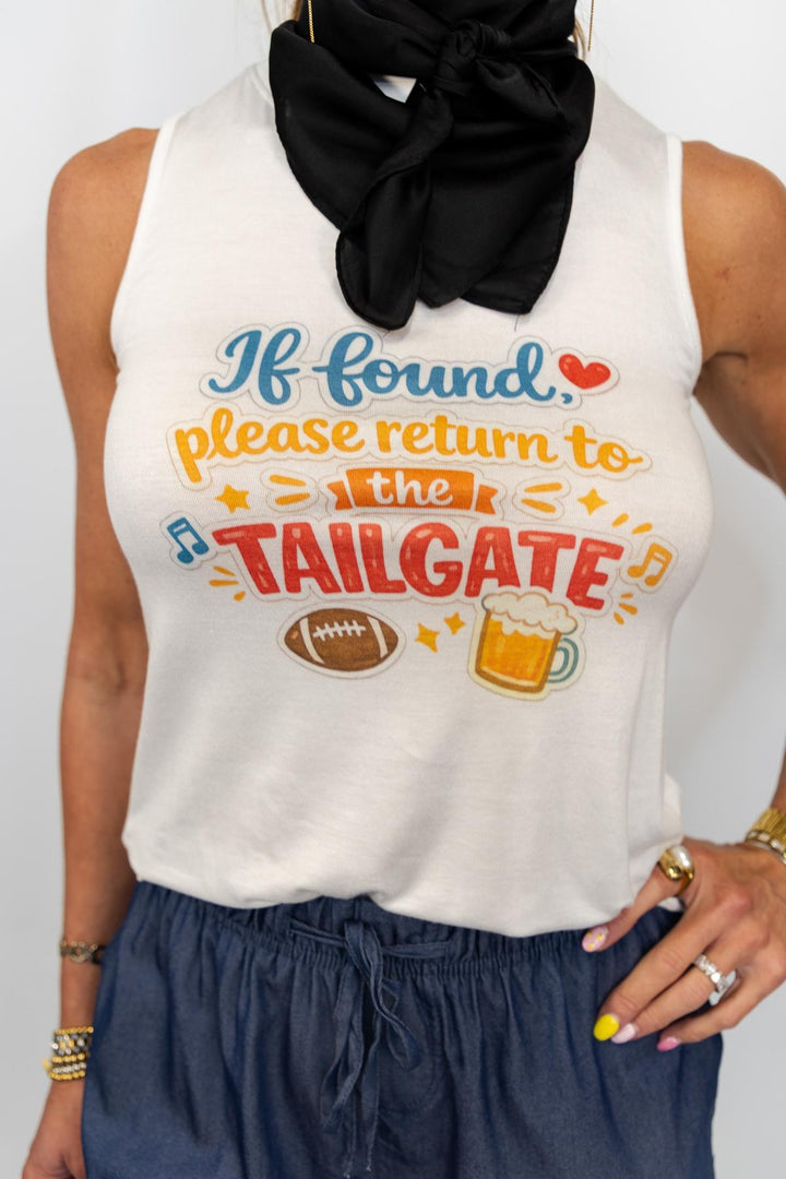 Graphic Football Tank