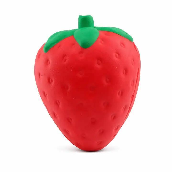 Large Strawberry Squishy Toy – Stress Toy