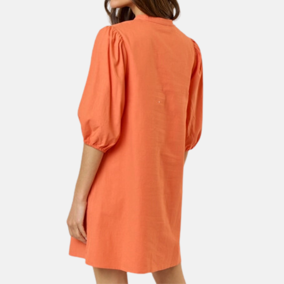 Orange Bows Dress