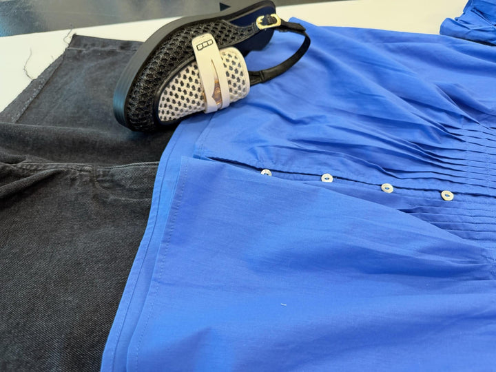 Tucked Button Down Blouse
