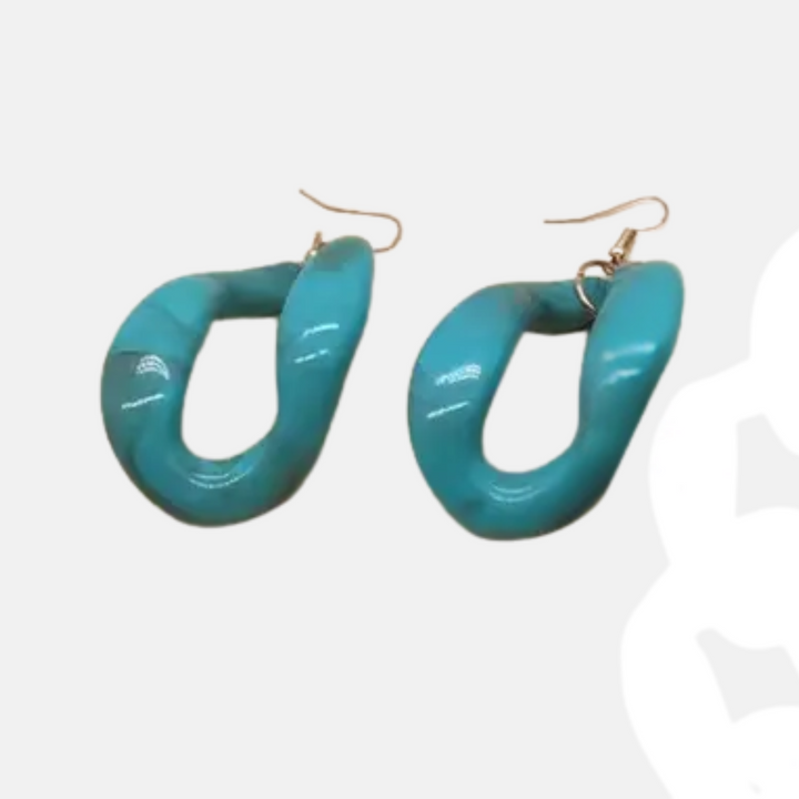 Acrylic Chain Earrings