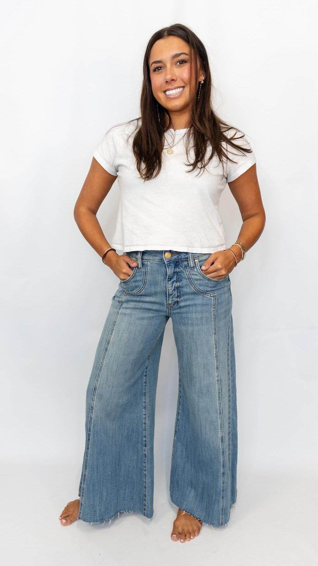 Blake Super Wide Leg Jeans