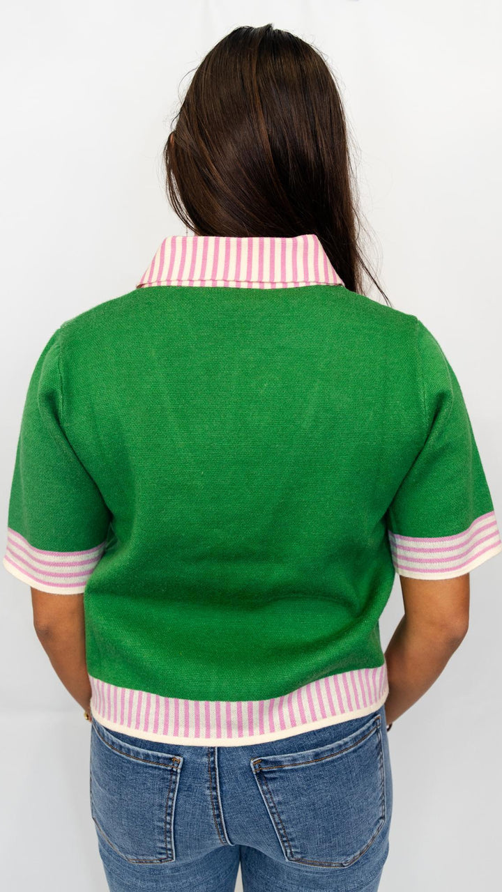 Collared Tiger Print Cardigan