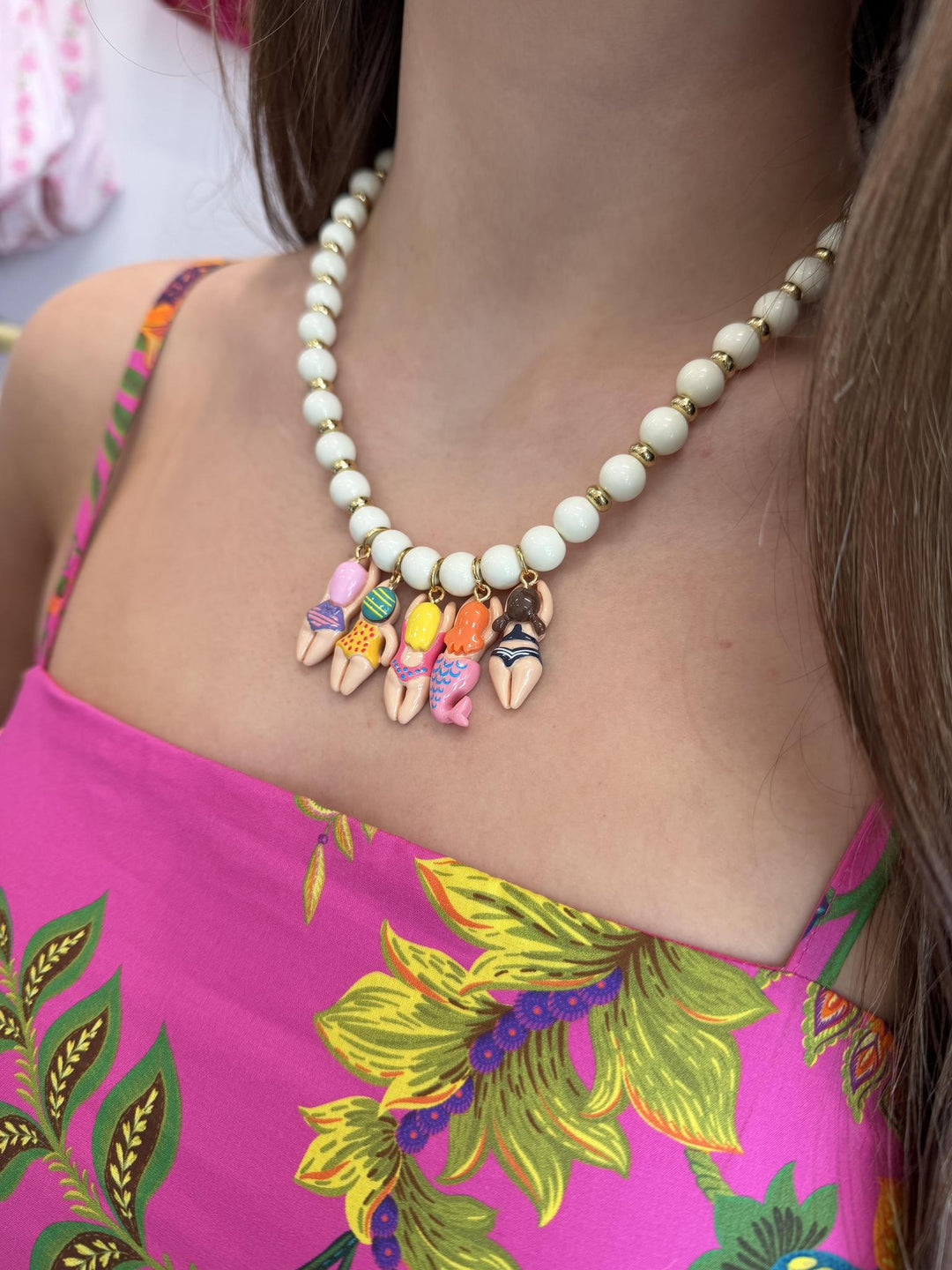 Bikini Girl / Mermaid Necklace