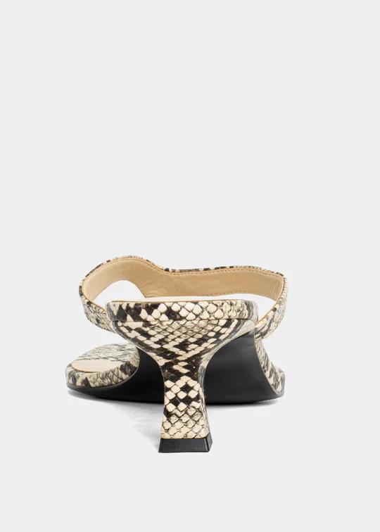 Snakeskin Kitten Slide