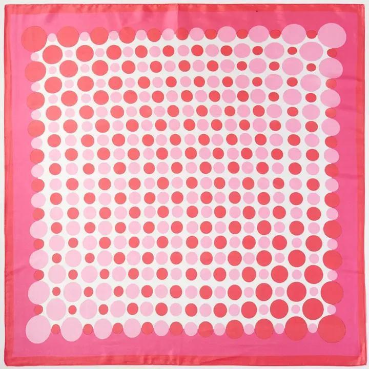 Pink Polka Dot Scarf