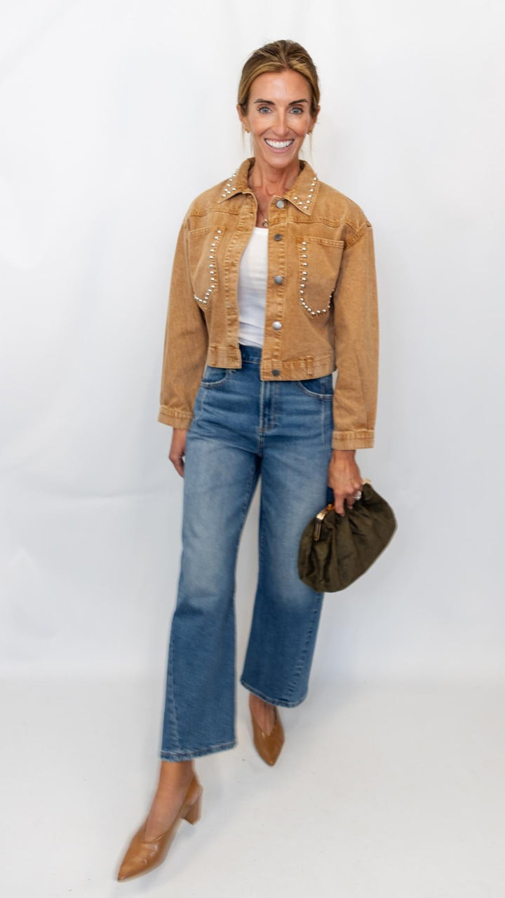VH Desert Denim Studded Jacket