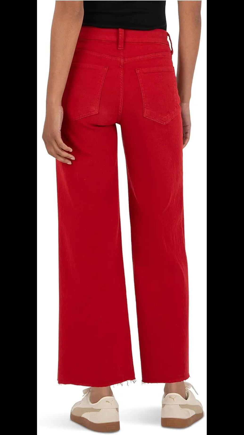 Meg High Rise Fab Ab Wide Red