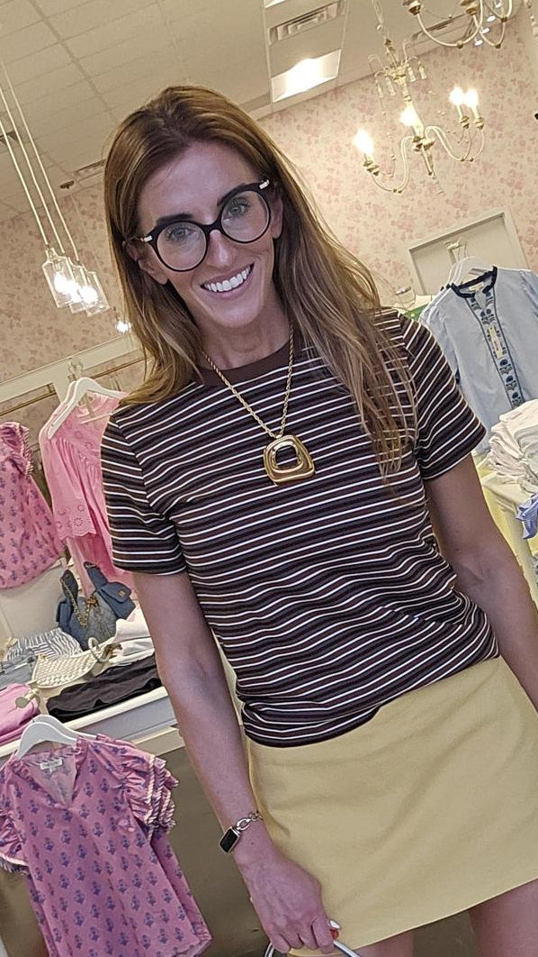 Alba Striped Top