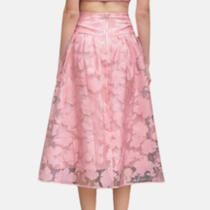 Floral Midi Skirt