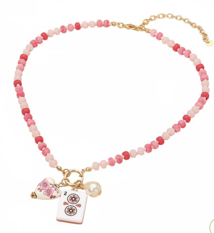 Mahjong Necklace 2 Dot