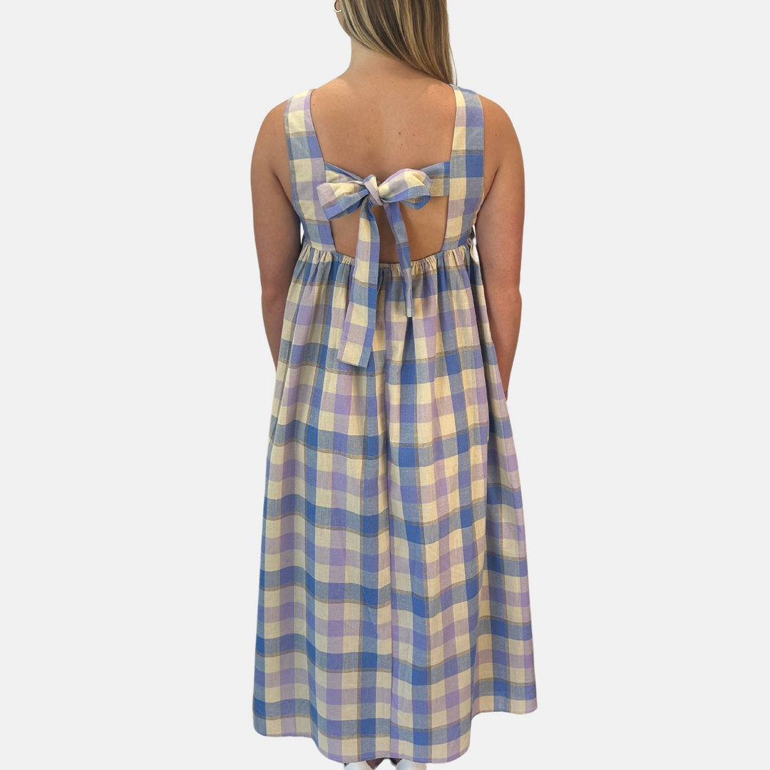 Plaid Babydoll Dress