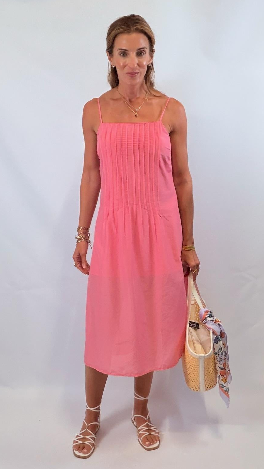 Vittoria Pink Dress – Abide Boutique