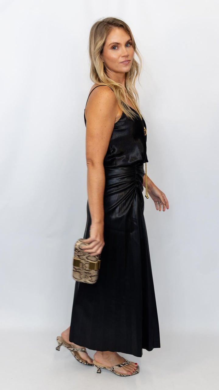 V-Neck Satin Cami Top