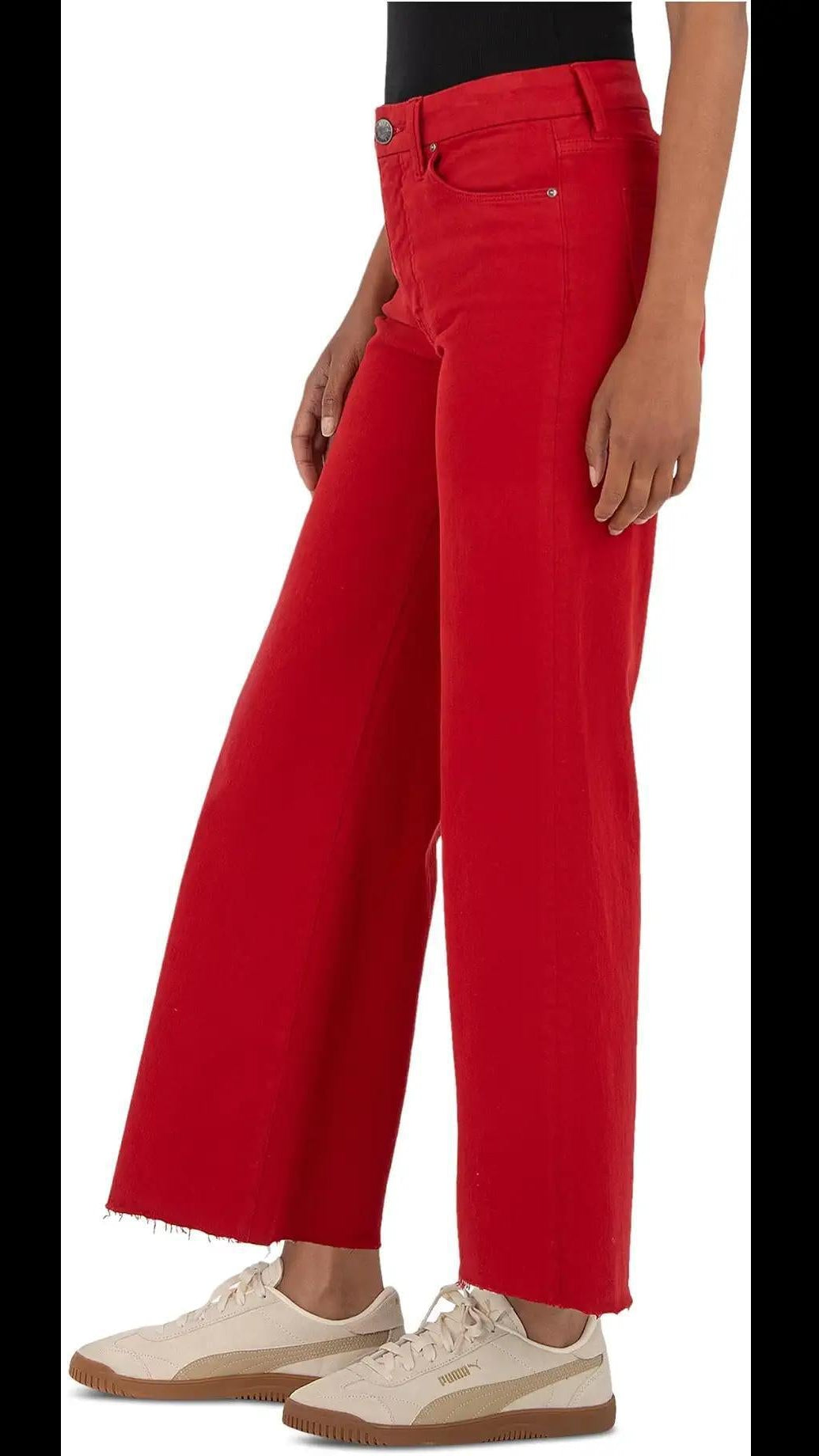 Meg High Rise Fab Ab Wide Red