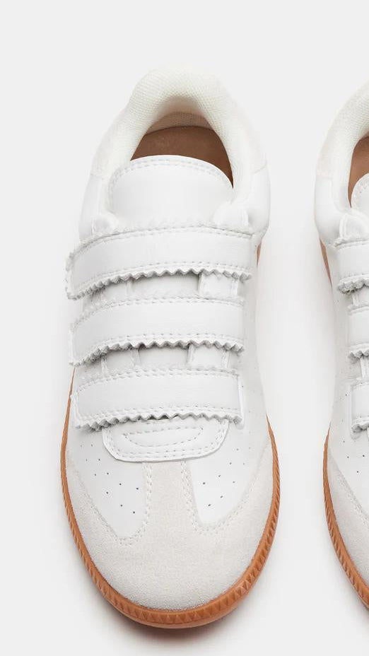 Velcro Sneakers Momentum White