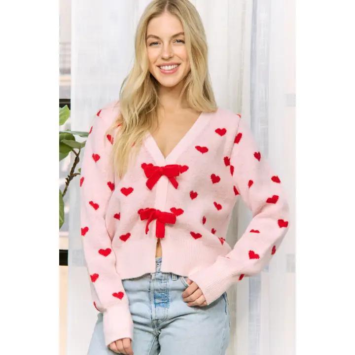 Hearts & Bows Sweater