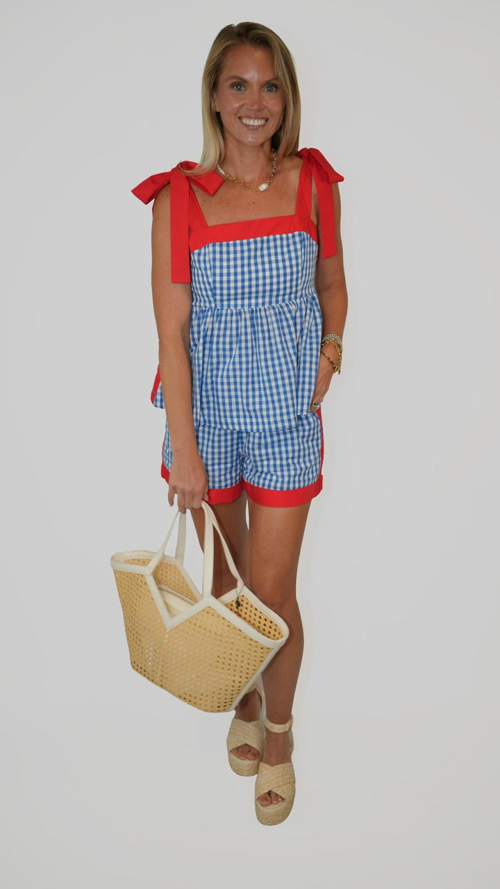 4th Gingham Shorts