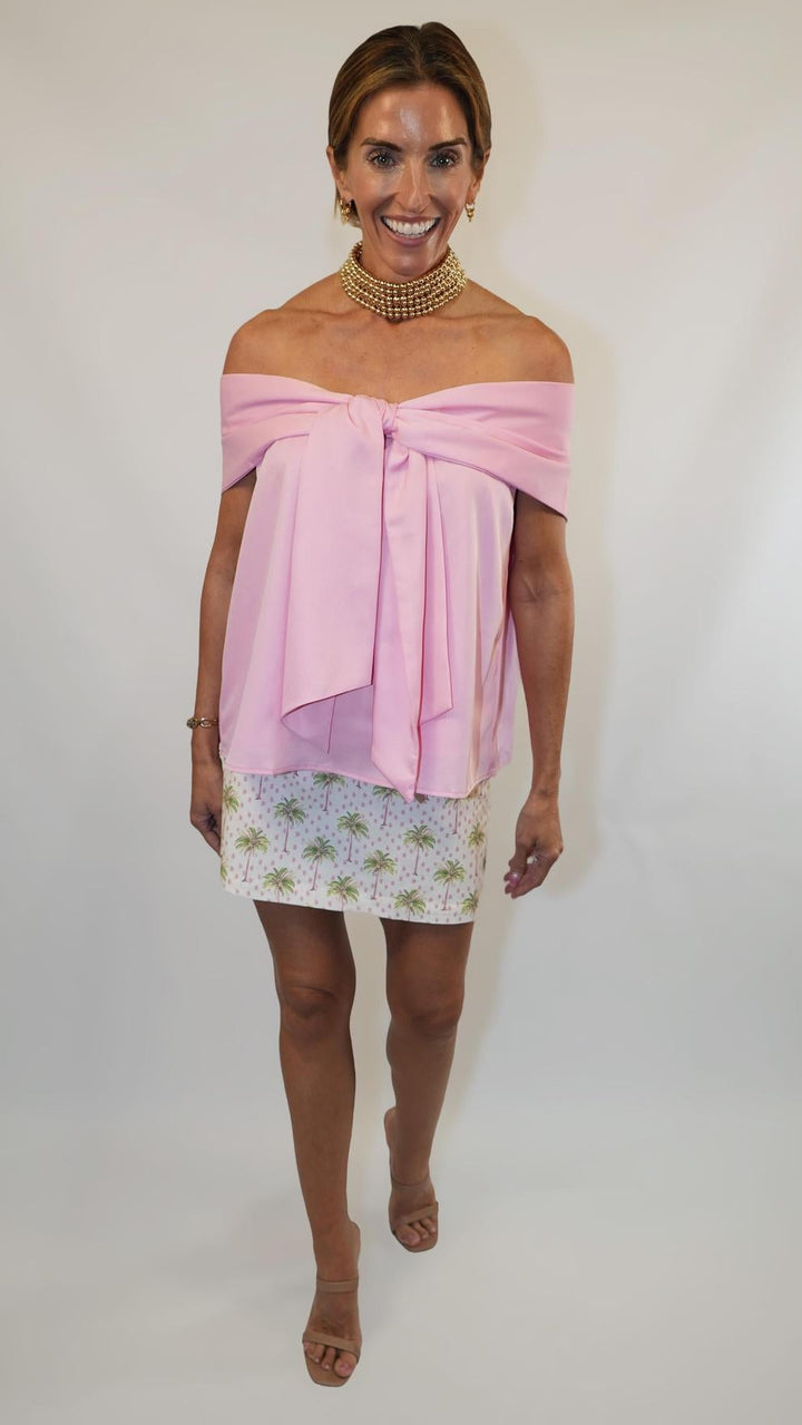 Bow Off the Shoulder Top