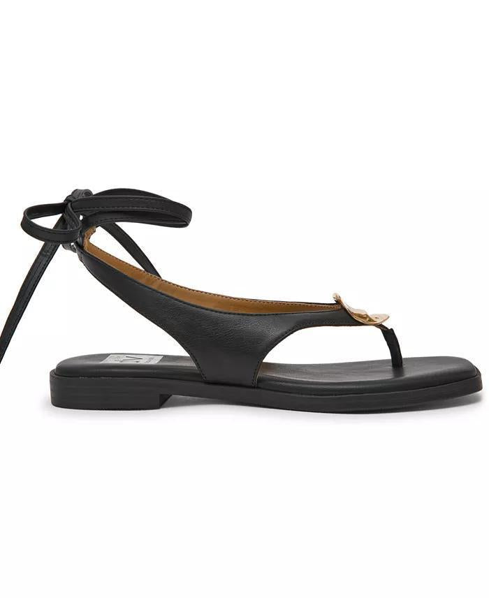 Wraparound Black Flat Sandals – Abide Boutique