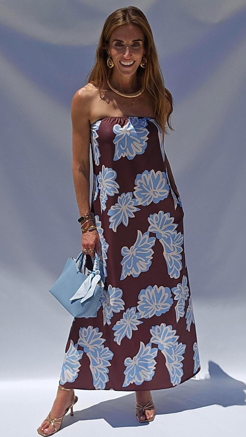 Chocolate Blue Resort Dress