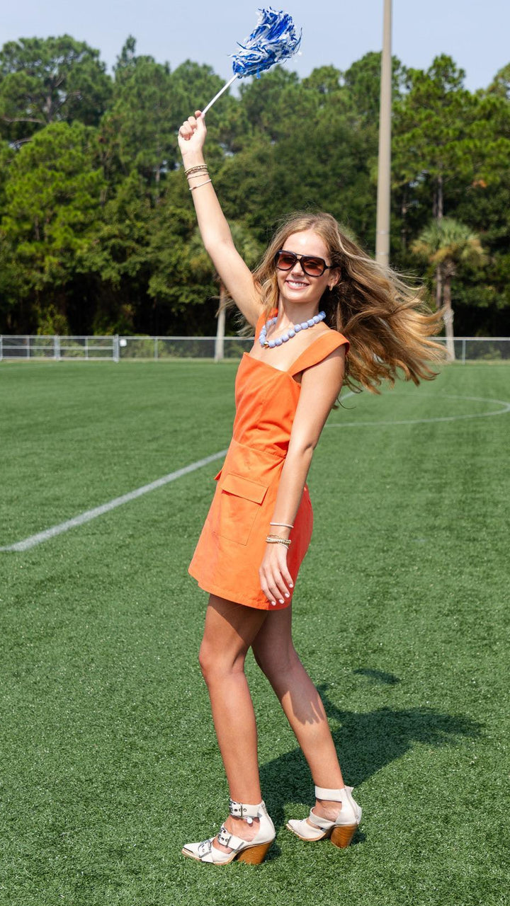 Square Neck Mini Dress