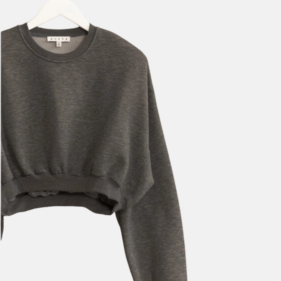 Cropped Crewneck