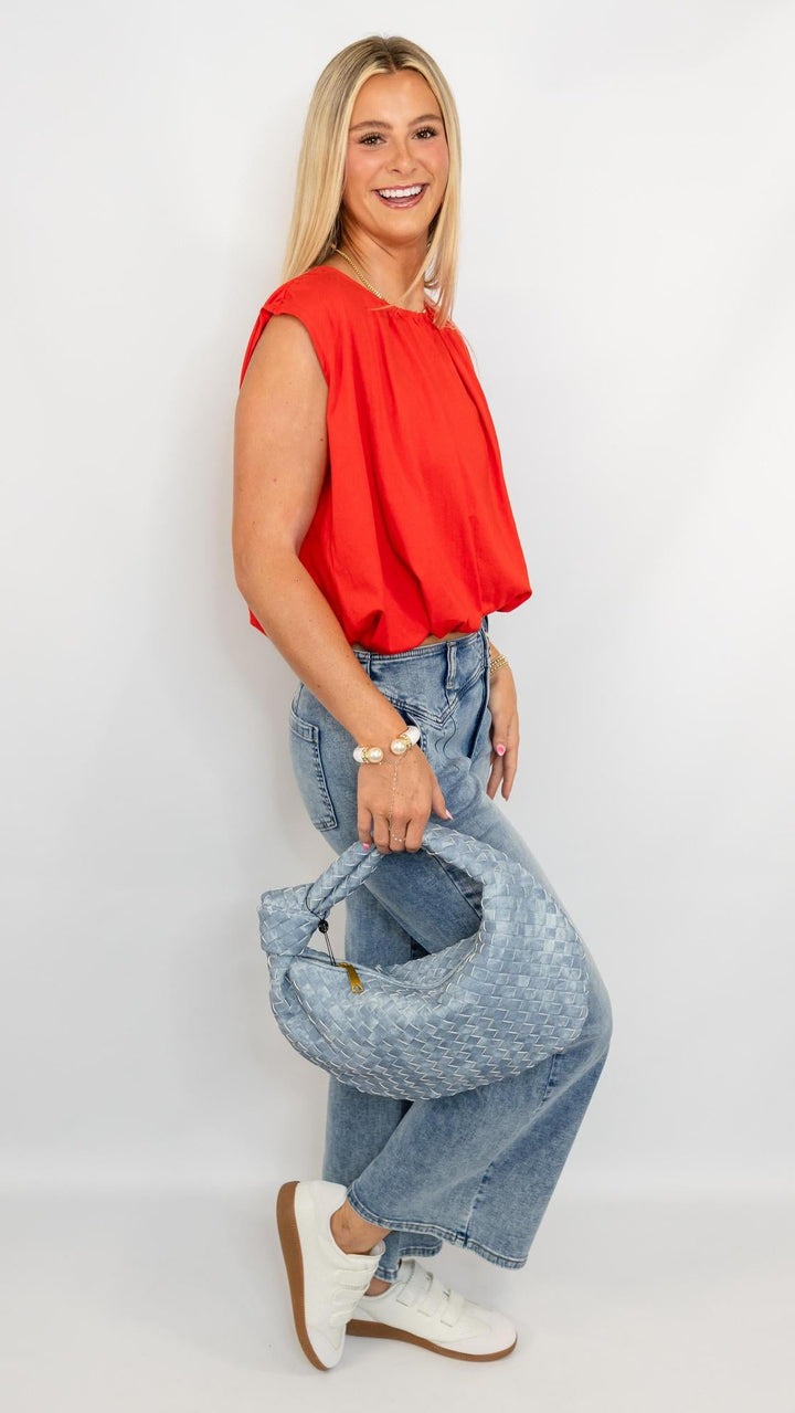 Meg High Rise Wide Leg Jeans