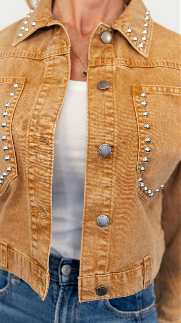 VH Desert Denim Studded Jacket