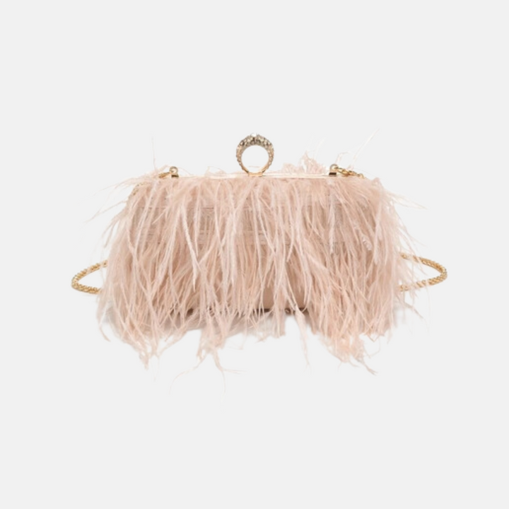 Feather Evening Bag